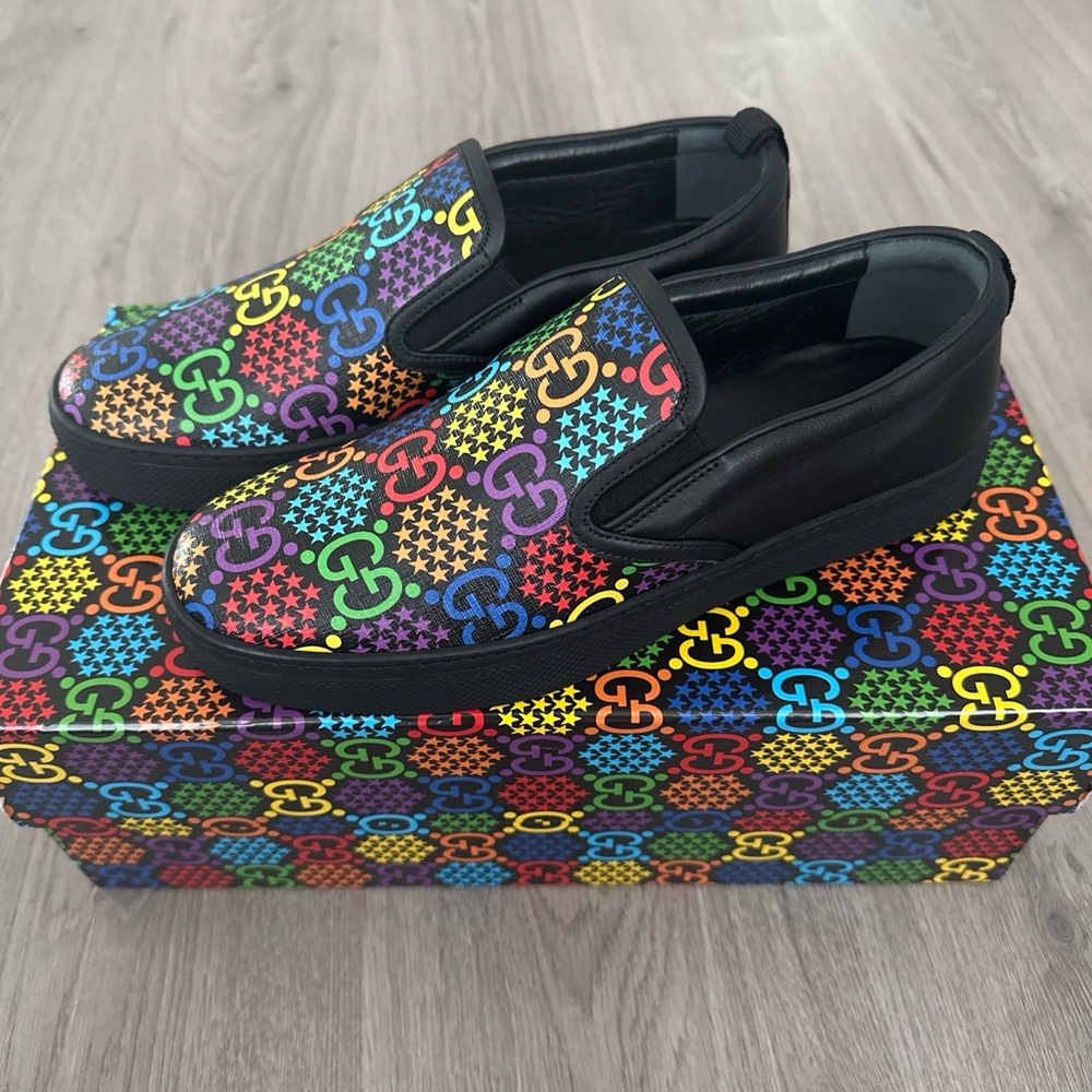 Gucci Psychedelic Slip On